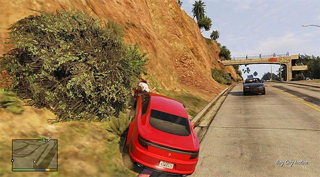 Najłatwiej jest uderzyć w bandytę z wykorzystaniem samochodu - GTA 5: Rabunek 1, 2, 3, Przypadkowe zdarzenia - solucja - GTA 5 - poradnik do gry