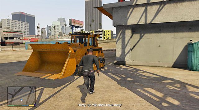 Buldożer - GTA 5: Wypadek na budowie, Przypadkowe zdarzenia - solucja - GTA 5 - poradnik do gry