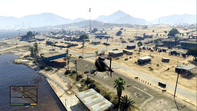 Helikopterem łatwiej lądować dokładnie, gdzie się chce - GTA 5: Jak korzystac z samolotów i śmigłowców? - GTA 5 - poradnik do gry