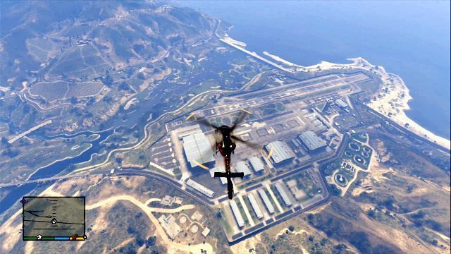 Fort Zancudo to kopalnia ciężkiego sprzętu militarnego - GTA 5: Obiekty rządowe - lista - GTA 5 - poradnik do gry