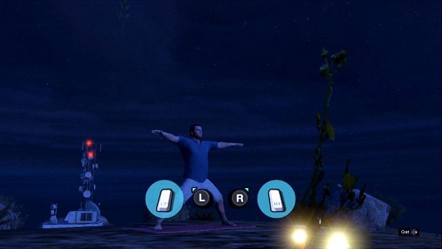 Ćwicząc jogę nie możesz puścić gałek analogowych - GTA 5: Joga - porady - GTA 5 - poradnik do gry