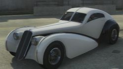 Truffade Z-Type - GTA 5: Sportowe klasyki, Supersamochody - jak ukraść, kupić? Mapa - GTA 5 - poradnik do gry