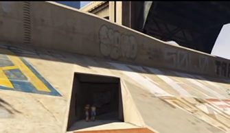 Wjazd do tunelu. - GTA 5: Części statku kosmicznego, wszystkie - mapa, lokalizacja - GTA 5 - poradnik do gry