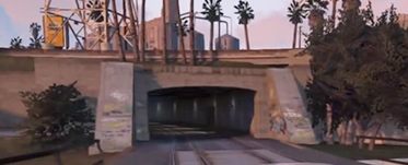 Wjazd do tunelu. - GTA 5: Fragmenty listu, wszystkie - mapa, lokalizacja - GTA 5 - poradnik do gry