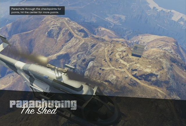 Skacząc z helikoptera możesz podziwiać wspaniale widoki - GTA Online: Akcje - rodzaje - GTA 5 - poradnik do gry