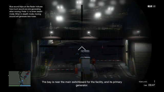 Dwóch pierwszych strażników ściągnij z towarzyszem - GTA Online: Skok na Humane Labs (Humane Raid), napad 3 - solucja - GTA 5 - poradnik do gry