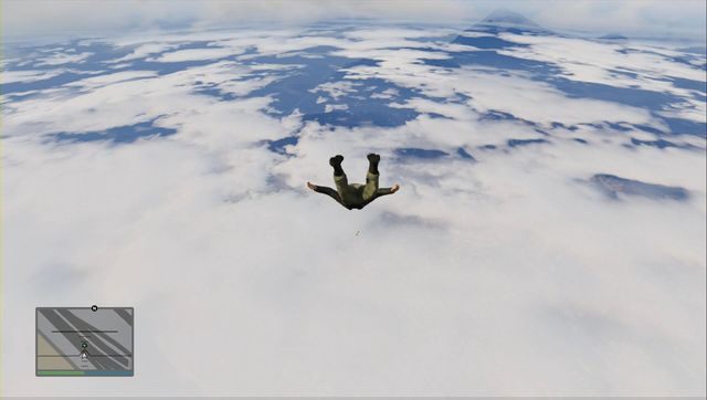 Wyskocz z samolotu od razu - spadochron nie będzie na ciebie czekał w powietrzu - GTA Online: Wyzwania 1-5, Szkoła Latania San Andreas (DLC) - solucja - GTA 5 - poradnik do gry