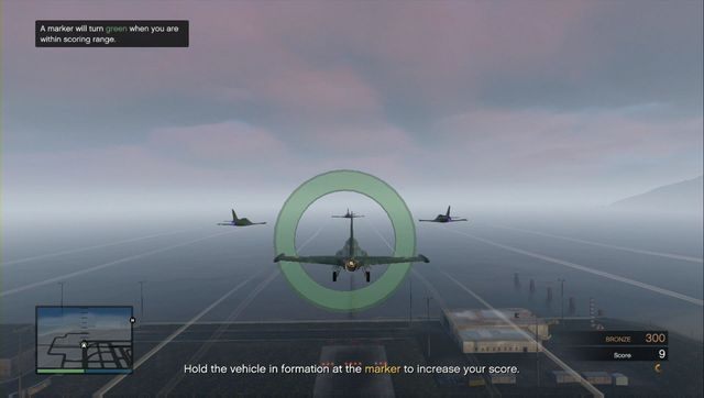 Leć w zielonej pętli tak długo, jak tylko dasz radę - GTA Online: Wyzwania 6-10, Szkoła Latania San Andreas (DLC) - solucja - GTA 5 - poradnik do gry