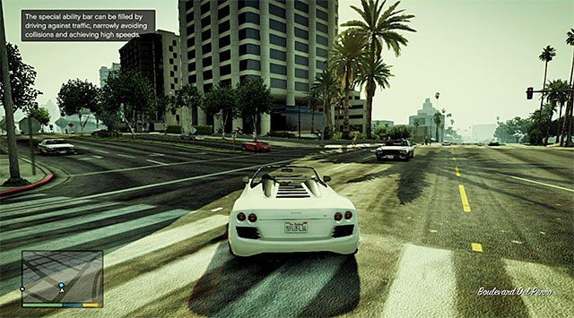 Specjalna zdolność Franklina pomaga w unikaniu kolizji - GTA 5: Franklin i Lamar - solucja - GTA 5 - poradnik do gry