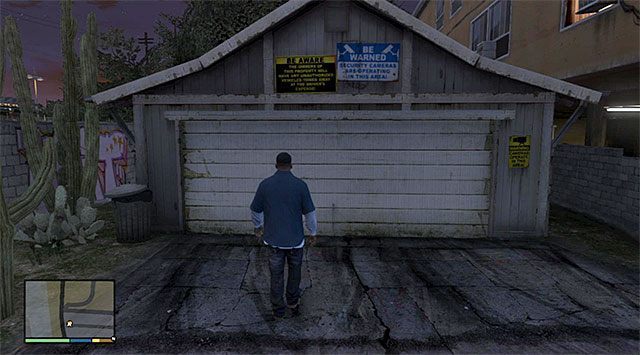 Prawy garaż - GTA 5: Konfiskata - solucja - GTA 5 - poradnik do gry