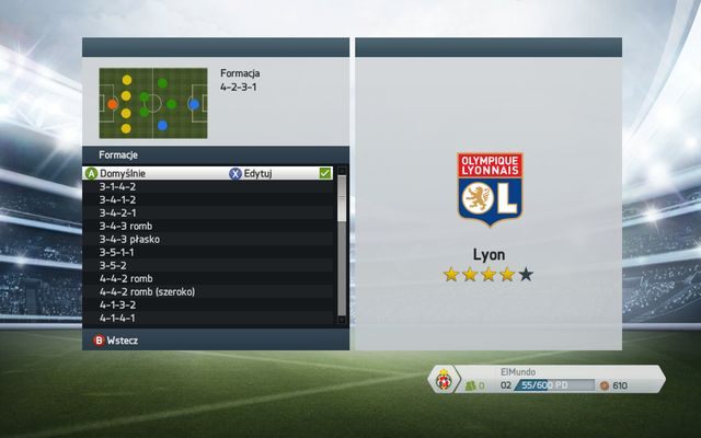 Ustawienie naszej ekipy na boisku zależy od kilku różnorodnych czynników, a przede wszystkim od możliwości kadrowych, siły przeciwnika oraz wyniku, jaki zamierzamy osiągnąć w danej potyczce - Dobór składu i ustawienia na boisku | Taktyka w FIFA 14 - FIFA 14 - poradnik do gry