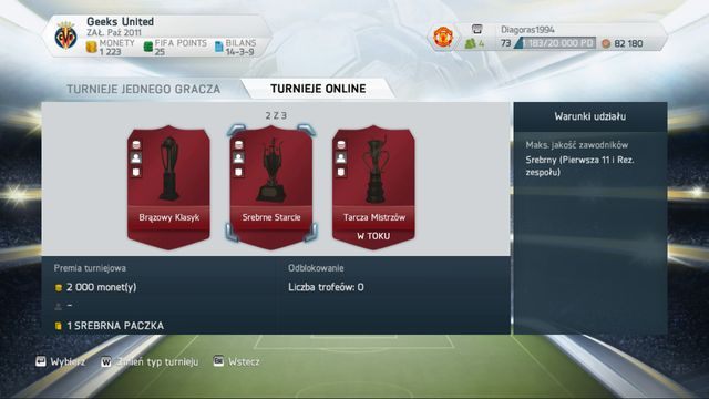 Dodatkowo możemy rzucić wyzwanie drużynie tygodnia lub znajomemu - Rozgrywki | FIFA Ultimate Team w FIFA 14 - FIFA 14 - poradnik do gry