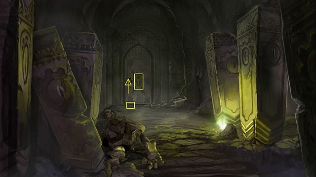 W ekwipunku przyczep do magicznej laski bandaż i złów nią nogę chrząszcza - Wyrwij drzwi z zawiasów | Rozdział I Memoria - Memoria - poradnik do gry