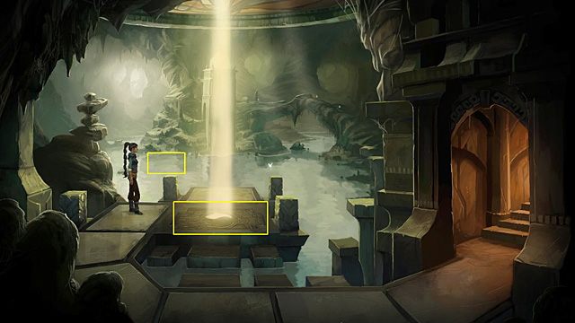 Użyj kuli żywiołów ( - Zgromadź duchy wszystkich żywiołów i znajdź trzy sekretne komory | Rozdział V - Memoria - poradnik do gry