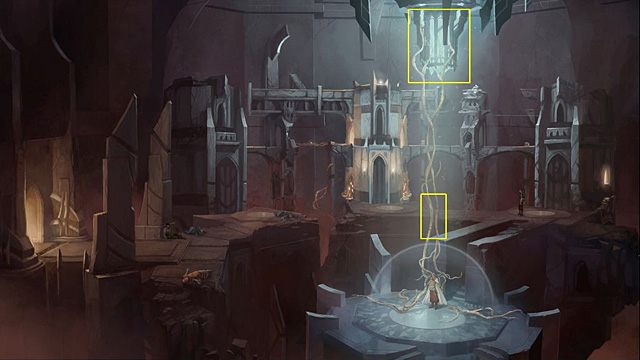 Sztyletem przetnij macki wiodące od głównego kryształu do księcia - Pokonaj Kasima | Rozdział VII Memoria - Memoria - poradnik do gry