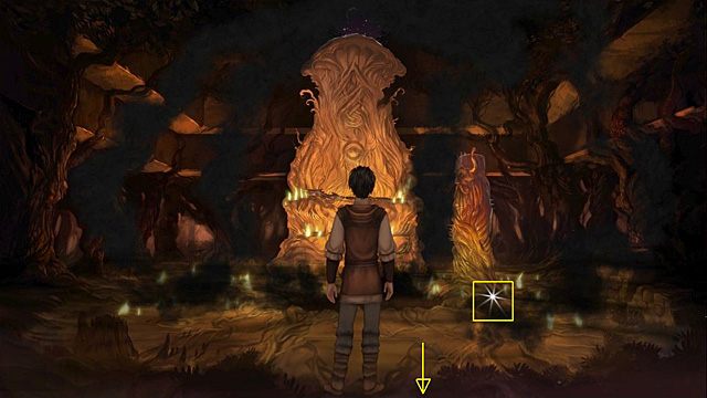 Teraz przedyskutuj sytuację z Fahim, po czym wróć do krypty i podnieś leżący po prawej rubin - Porozmawiaj z Fahim i pokonaj dżinna | Rozdział VIII Memoria - Memoria - poradnik do gry