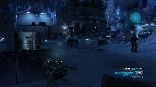 Badania Kowacza wkurzyły akridy. - Misja 6 - Otwarcie zbrojowni i powrót do Hangaru | Opis przejścia i zadania poboczne - Lost Planet 3 - poradnik do gry