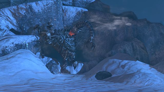 Jak ten olbrzym się tam zmieścił? - Misja 7 - Odczyty podczas burzy | Opis przejścia i zadania poboczne - Lost Planet 3 - poradnik do gry