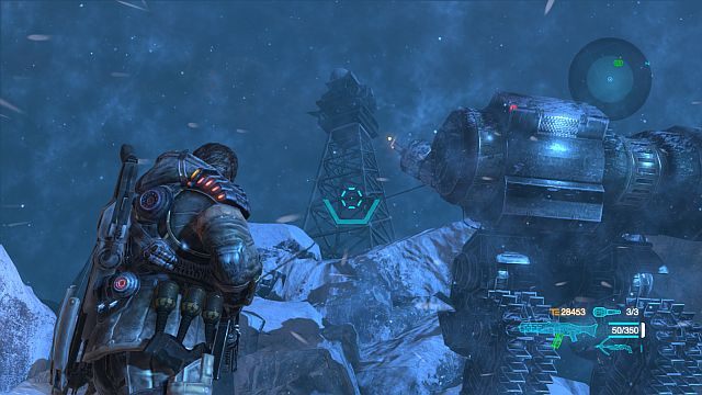 W oku cyklonu. - Misja 7 - Odczyty podczas burzy | Opis przejścia i zadania poboczne - Lost Planet 3 - poradnik do gry