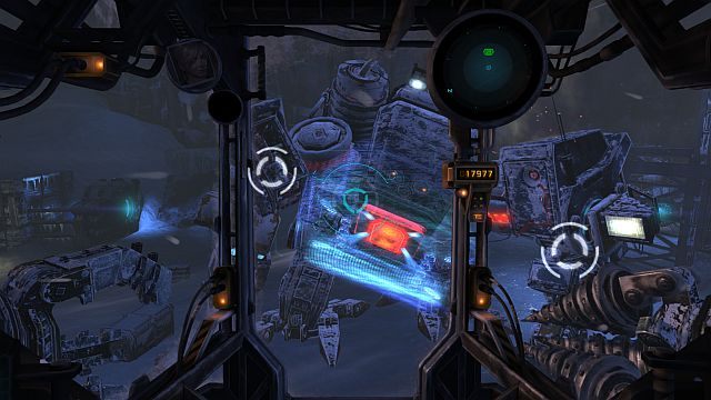 Miejsca w których łap ramiona maszyny Larochea. - Misja finałowa - Powstrzymanie Isenberga i sił NEVECU | Opis przejścia i zadania poboczne - Lost Planet 3 - poradnik do gry