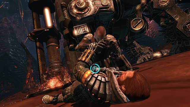 Isenberg nie podda się bez walki. - Misja finałowa - Powstrzymanie Isenberga i sił NEVECU | Opis przejścia i zadania poboczne - Lost Planet 3 - poradnik do gry