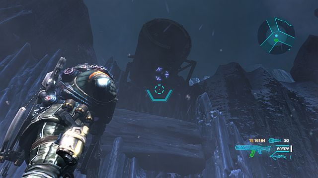 Kolejne miejsce, gdzie wymagany jest hak magnetyczny. - Dzienniki audio | Znajdźki | Lost Planet 3 - Lost Planet 3 - poradnik do gry