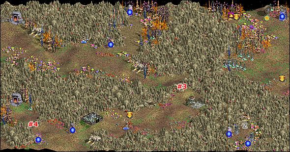 Trudność mapy - Kampania I: Misja 2 - Próby | Heroes of Might & Magic IV - Heroes of Might & Magic IV - poradnik do gry