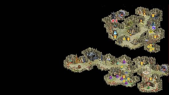 Trudność mapy - Kampania V: Misja 1 - Zjadacz dzieci | Heroes of Might & Magic IV - Heroes of Might & Magic IV - poradnik do gry