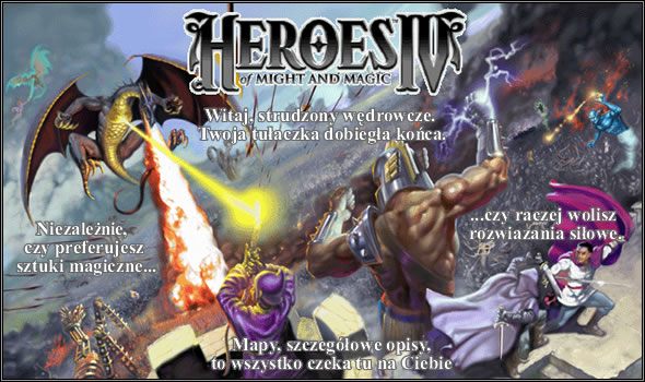Gdy zabieraliśmy się za ten poradnik, gra dopiero ukazywała się na sklepowych półkach, a najnowsza część herosów coraz bardziej nas zaskakiwała - Heroes of Might & Magic IV - poradnik do gry
