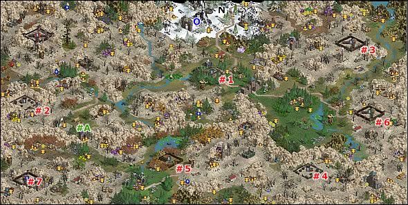 Trudność mapy - Kampania II: Misja 2 - Wojna w słusznej sprawie | Heroes of Might & Magic IV - Heroes of Might & Magic IV - poradnik do gry