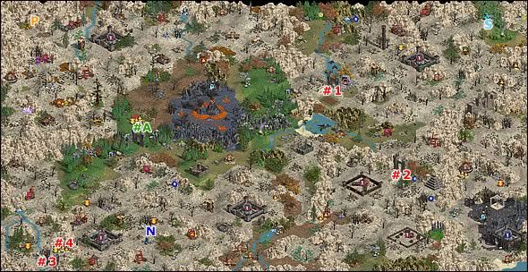 Trudność mapy - Kampania II: Misja 3 - Królewski dylemat | Heroes of Might & Magic IV - Heroes of Might & Magic IV - poradnik do gry