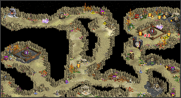 Trudność mapy - Kampania III: Misja 4 - Tęczowy Kryształ | Heroes of Might & Magic IV - Heroes of Might & Magic IV - poradnik do gry