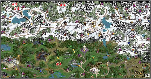 Trudność mapy - Kampania III: Misja 6 - W niewoli strachu | Heroes of Might & Magic IV - Heroes of Might & Magic IV - poradnik do gry