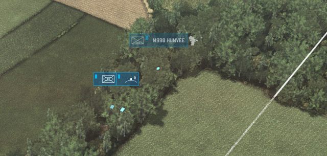 HUMVEE ukryty, reszta nie - Walka w terenie | Taktyka | Wargame AirLand Battle - Wargame: AirLand Battle - poradnik do gry