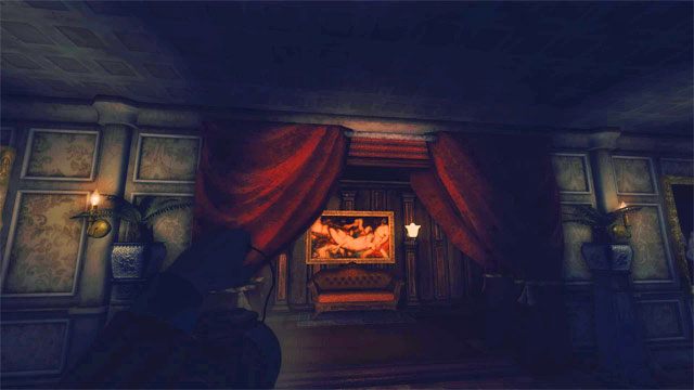 Przejście z kotarami. - Rezydencja, część druga | Solucja Amnesia A Machine for Pigs - Amnesia: A Machine for Pigs - poradnik do gry