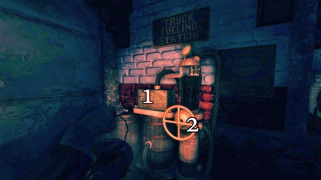 Weź kanister do magazynu, z którego wyszedłeś wyskakując przez okno - Biura i magazyn | Solucja Amnesia A Machine for Pigs - Amnesia: A Machine for Pigs - poradnik do gry