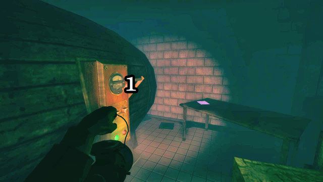 Pociagnij za dźwignię obok beczki [1] - Mieszacz płynów | Solucja Amnesia A Machine for Pigs - Amnesia: A Machine for Pigs - poradnik do gry