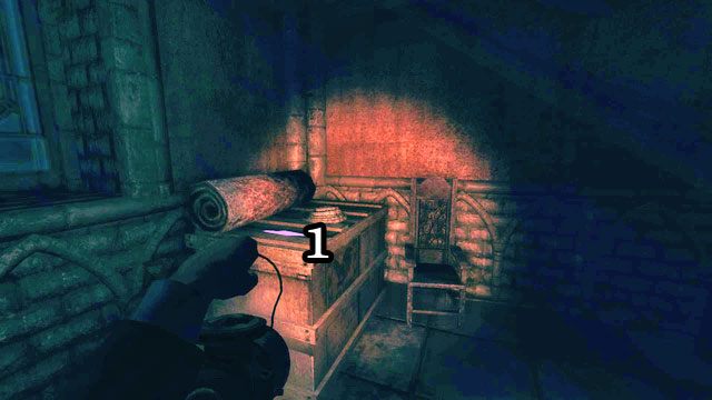 Kolejną znajdziesz w magazynie, w którym znajdziesz fragment świecznika - Kościół | Znajdźki w Amnesia A Machine for Pigs - Amnesia: A Machine for Pigs - poradnik do gry