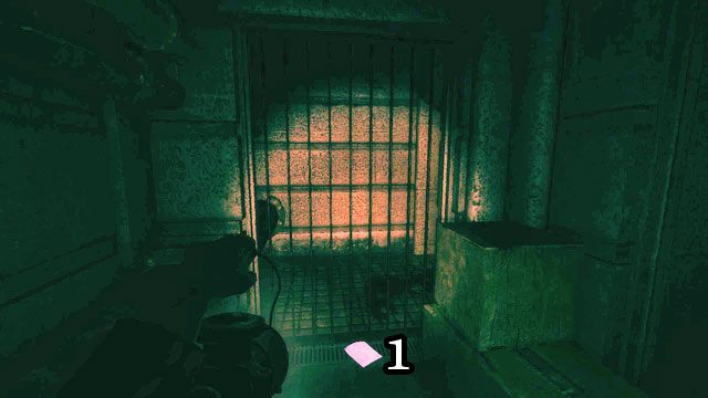 Kolejna notatka leży nieopodal pojemników z drugim komponentem, przy zablokowanej kracie [1] (August 4th 1899) - Mieszacz płynów | Znajdźki w Amnesia A Machine for Pigs - Amnesia: A Machine for Pigs - poradnik do gry