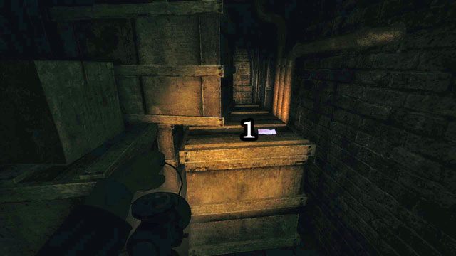 Po dokonaniu sabotażu, który Mandus podsumuje monologiem idź przez drzwi i skręć w prawo - Kontratak; Wieża i świątynia | Znajdźki w Amnesia A Machine for Pigs - Amnesia: A Machine for Pigs - poradnik do gry