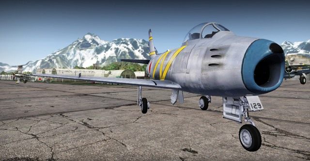 F-86F-30 Sabre Japan - Tier 5 | Samoloty w War Thunder - War Thunder - poradnik dla początkujących