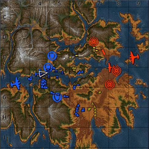 1 - Fiordy w War Thunder | Mapy - samoloty - War Thunder - poradnik dla początkujących