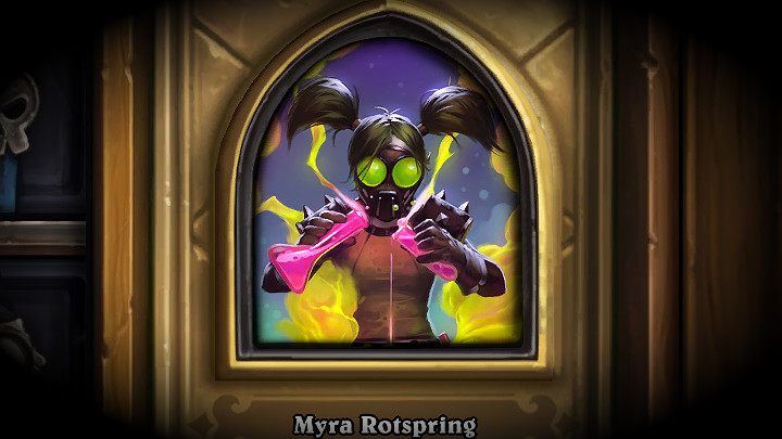 Gnijąca Mira jest kolejną Bohaterką z którą będziesz musiał się zmierzyć w laboratorium Śmierci - Śmierć w Hearthstone - wyzwania Laboratorium wyzwań - Hearthstone: Heroes of Warcraft - porady i polecane decki