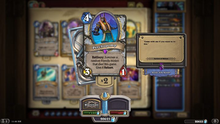 Przewodnik Dusz to unikatowa karta w zestawie Kapłana, która przy zagraniu przyzywa losowego przyjaznego stronnika, który zginął w tej grze i dodatkowo przydziela mu Odrodzenie - Kapłan - dobra talia - Hearthstone Wejście Smoków - Hearthstone: Heroes of Warcraft - porady i polecane decki