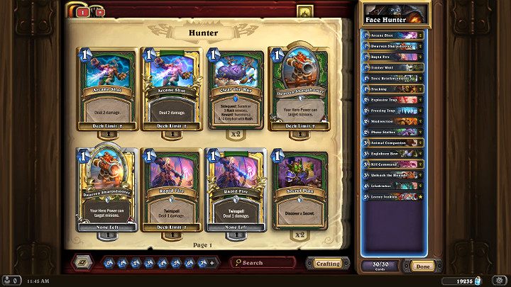 Przedstawiona poniżej talia dla klasy Łowcy z gry Hearthstone została specjalnie dopasowana do najnowszego rozszerzenia - Wejście Smoków - Łowca - dobra talia - Wejście Smoków - Hearthstone: Heroes of Warcraft - porady i polecane decki
