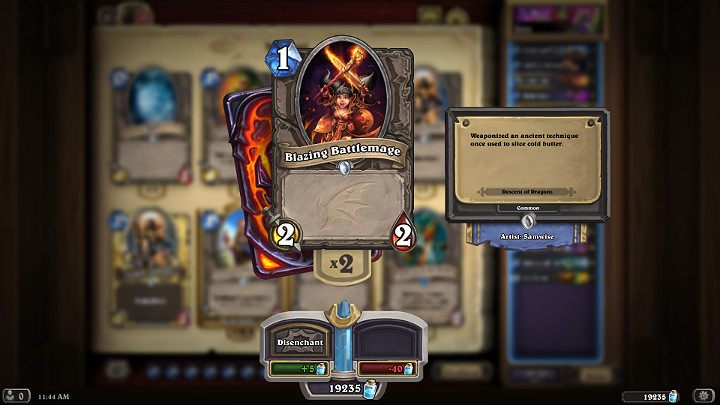 Każdy pojedynek zaczyna się fazą tzw - Czarnoksiężnik - dobra talia - Wejście Smoków - Hearthstone: Heroes of Warcraft - porady i polecane decki