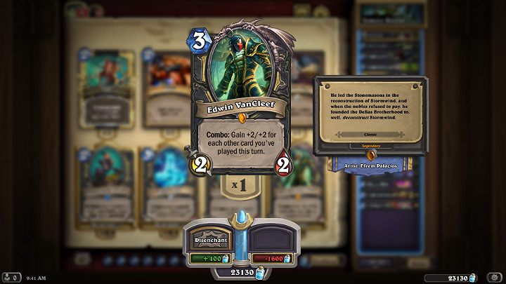 Edwin VanCleef to unikatowy Legendarny stronnik Łotrzyka - Łotrzyk w Hearthstone - dobra talia - Wyjście z Cienia - Hearthstone: Heroes of Warcraft - porady i polecane decki
