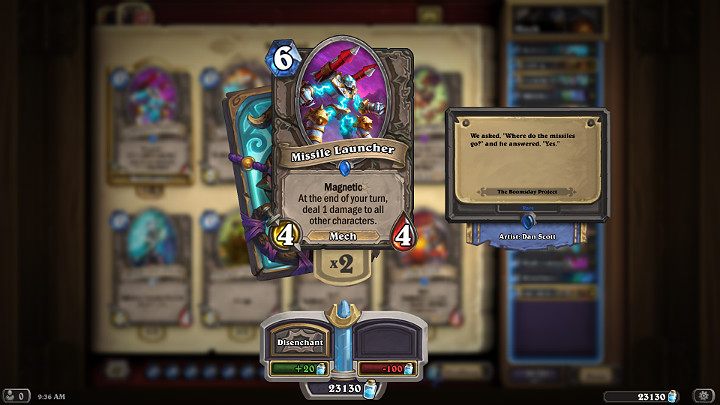 Twoją główną defensywą będą Mechy, które uda Ci się stworzyć za pomocą zdolności Magnetyzmu - Łowca w Hearthstone - dobra talia - Wyjście z Cienia - Hearthstone: Heroes of Warcraft - porady i polecane decki