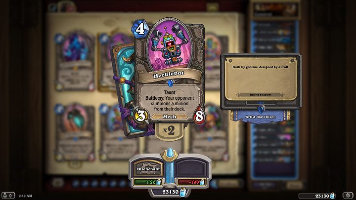 Defensywa to bardzo mocna strona prezentowanej talii Wojownika - Wojownik w Hearthstone - dobra talia - Wyjście z Cienia - Hearthstone: Heroes of Warcraft - porady i polecane decki