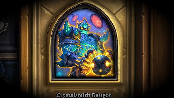 Krysztalista Kangor jest ostatnim Bohaterem z którym będziesz musiał się zmierzyć w laboratorium PRzetrwania - Przetrwanie w Hearthstone - wyzwania Laboratorium wyzwań - Hearthstone: Heroes of Warcraft - porady i polecane decki